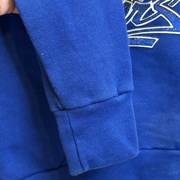 VTG Memphis State University Raglan Sweatshirt USA Healthknit XL PUFF Print - Picture 10 of 15